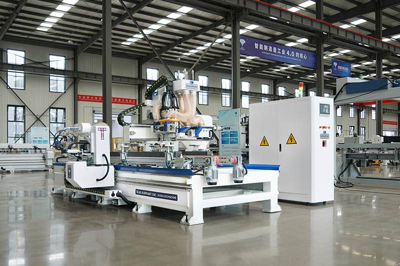 Multi-purpose EM3.2-1126 Through-type Double-channel Door Lock Making Machine at Cost Price