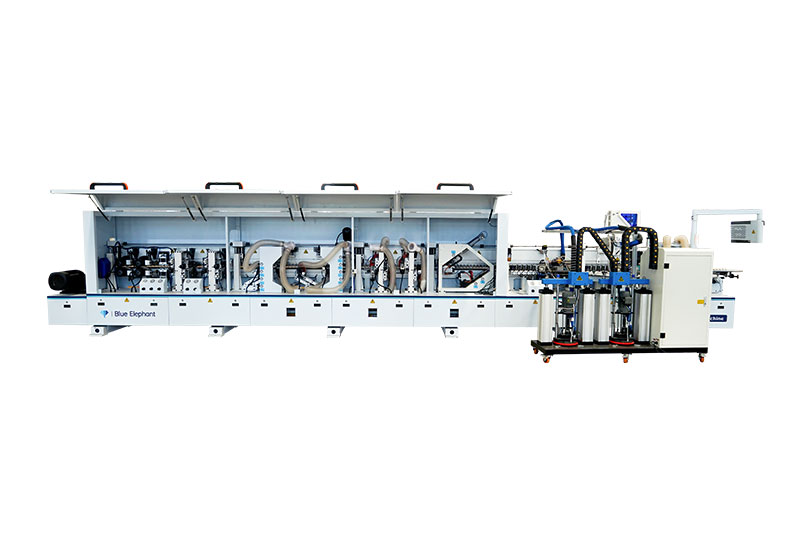 2024 New Design E-80 Fully Automatic Edge Banding Machine for Solid Wood Board, Particle Board, and Plywood Edge Banding