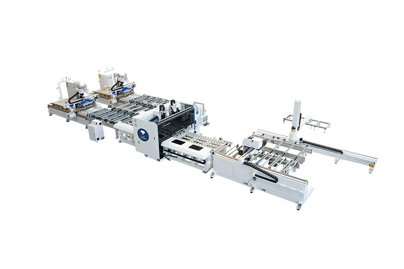 Best ET7.2 Labeling CNC Drilling and Cutting Production Line