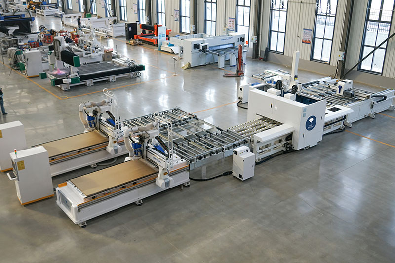 Best ET7.2 Labeling CNC Drilling and Cutting Production Line