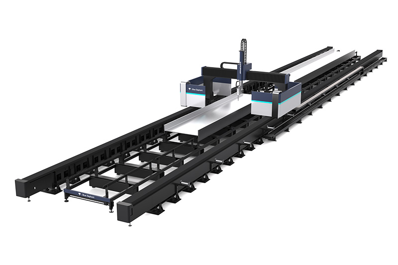 2024 Latest X800 12KW Fiber Laser Cutting Machine for H-shaped Steel Cutting