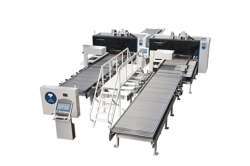 Industrial Six-sided Drilling Double Machine Connection with Dual Drilling Units