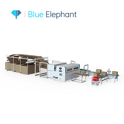 AB2500F Custom Corrugated Cardboard Box Making Machine
