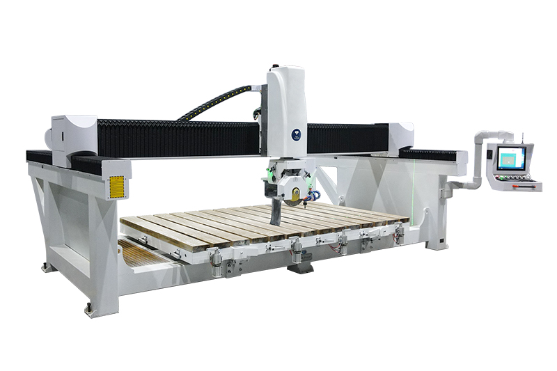 Economical 4+1 CNC Bridge Saw 4 Aixs Marble Stone Bridge Saw Machine for Sale