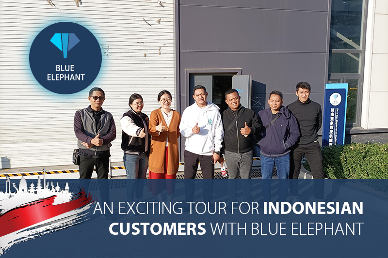 An Exciting Tour for Indonesian Customers with Blue Elephant