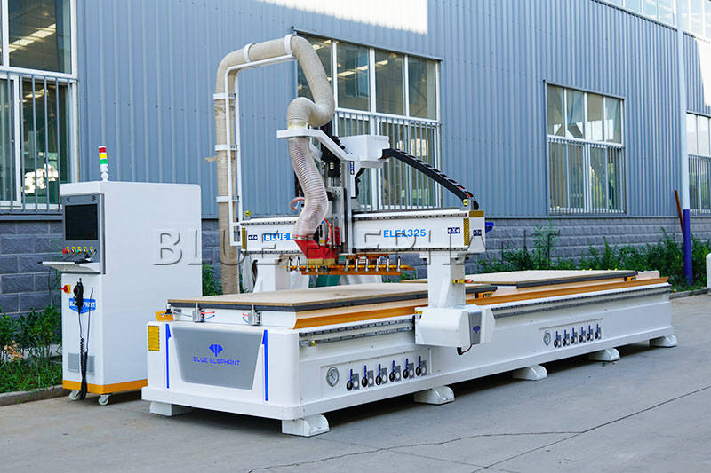 2024 Newly Launch Linear ATC Nesting CNC Machine for Sale with Double Platforms for CNC Furniture Manufacturing