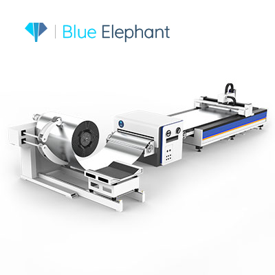 Top Ranked Automatic Coil Fed Laser Sheet Cutting Machine for Fiber Laser Metal Cutting