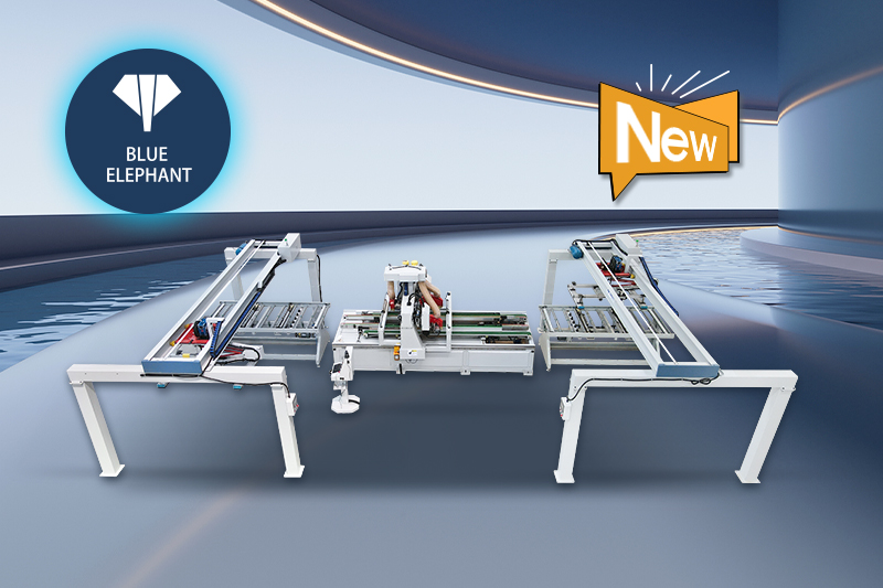 New Product: Automatic Loading and Unloading 4 Sides Door Edge Cutting Machine