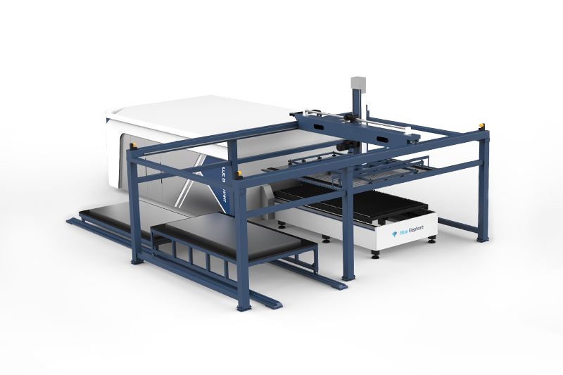 Aluminum Laser Cutting Machine Sheet Metal Laser Cutter for Sale with Automatic Loading and Unloading System
