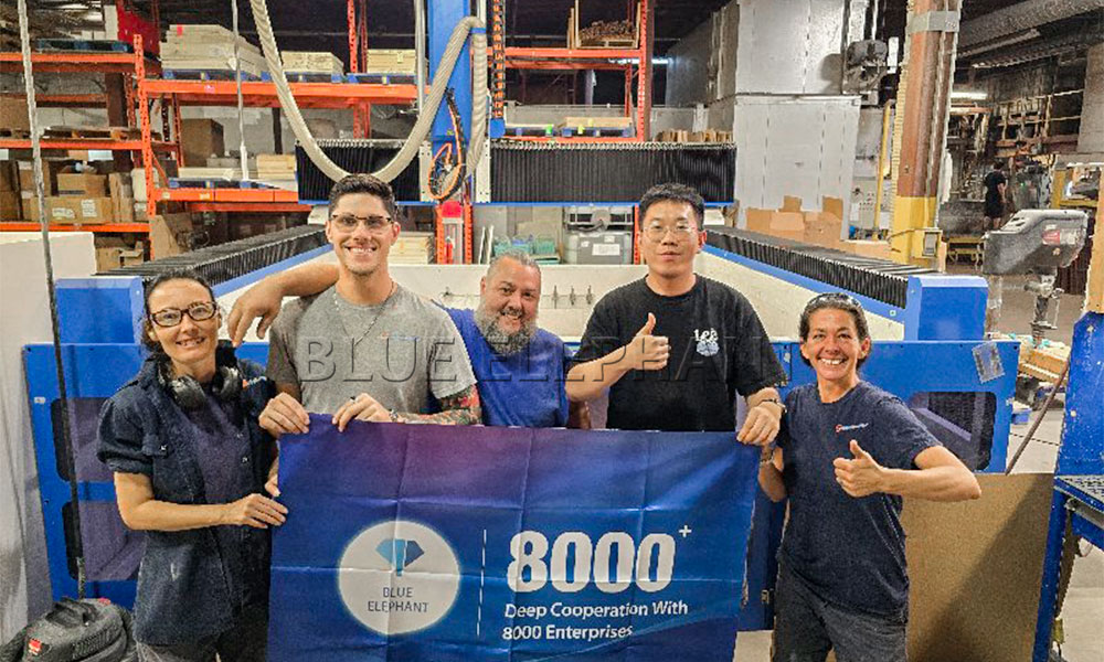 Blue Elephant After-sales Team Went to Customer's Country to Provide Technical Guidance