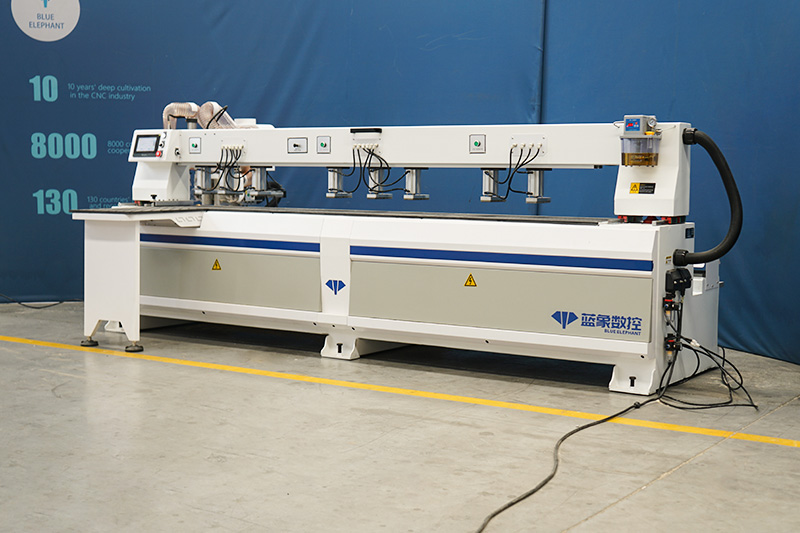 Blue Elephant Side Hole Drilling Machine