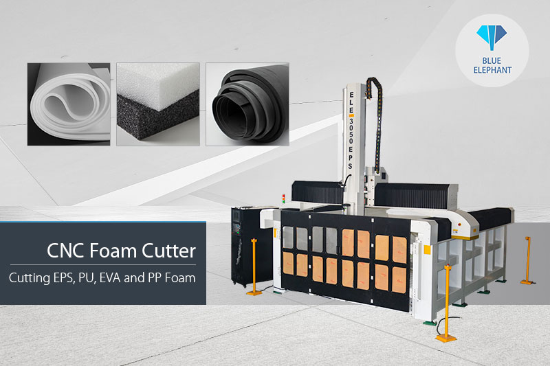 CNC Foam Cutter for 3D Foam Mold Carving