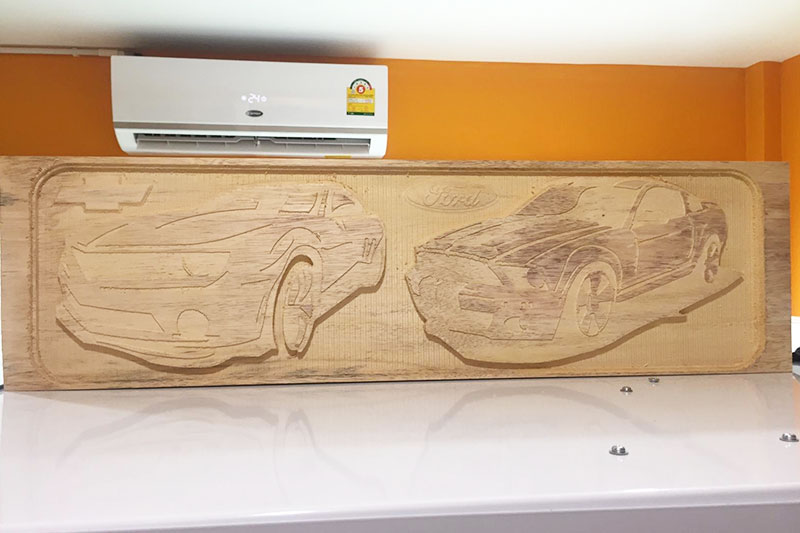 CNC Machine 6090 Advertising Machinery for Thailand Customer