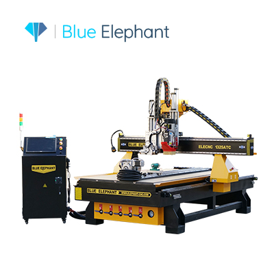 CNC Wood Lathe with Automatic Tool Changer