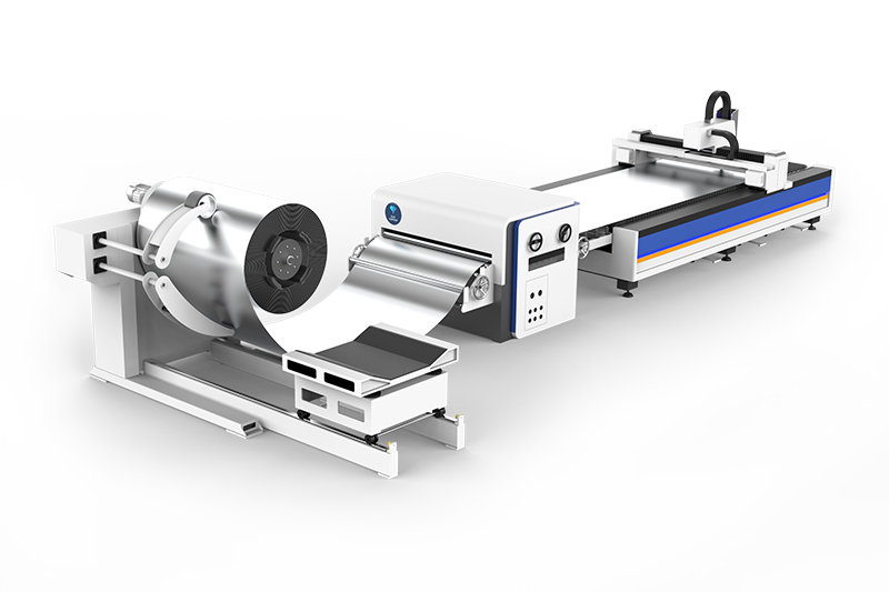 Top Ranked Automatic Coil Fed Laser Sheet Cutting Machine for Fiber Laser Metal Cutting
