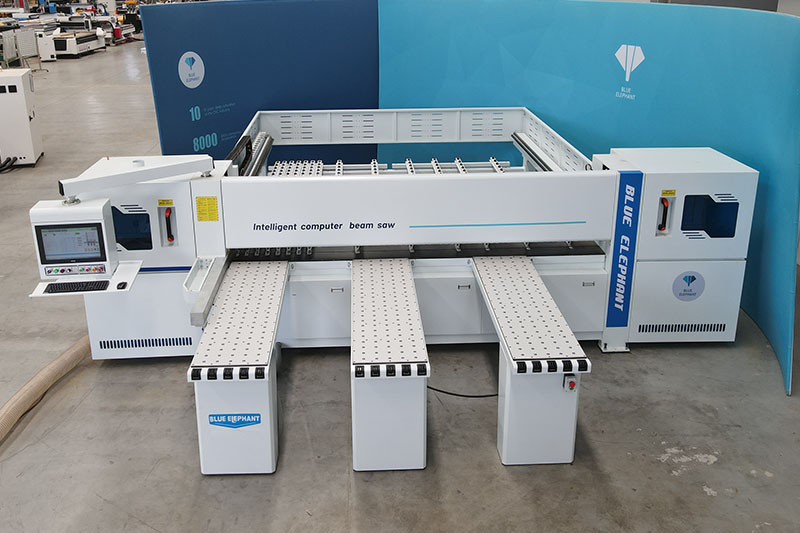 ELECNC-380 High Speed Computer Beam Saw Commercial Panel Saw for Wood Panel Cutting