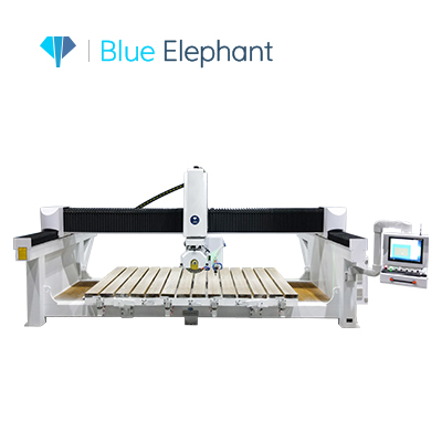 Economical 4+1 CNC Bridge Saw 4 Aixs Marble Stone Bridge Saw Machine for Sale