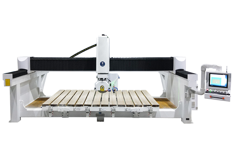 Economical 4+1 CNC Bridge Saw 4 Aixs Marble Stone Bridge Saw Machine for Sale