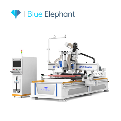 Top Rated ATC 1325 CNC Router Nesting CNC Furniture Making Machine with 2 Saws
