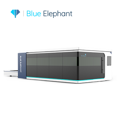 Fully Enclosure 3000W Sheet Metal Laser Cutting Machine with Exchange Table