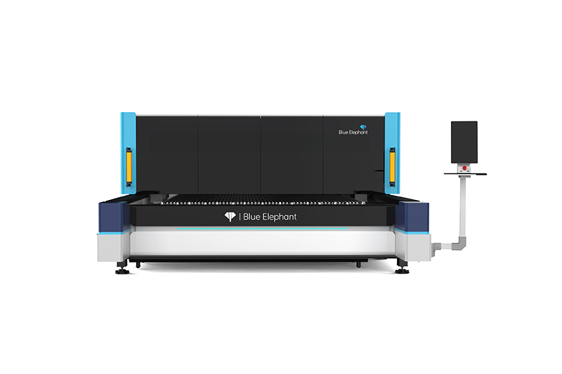 High Power 10KW Large Format Fiber Laser Metal Cutting Machine with Exchange Platform for Stainless Steel