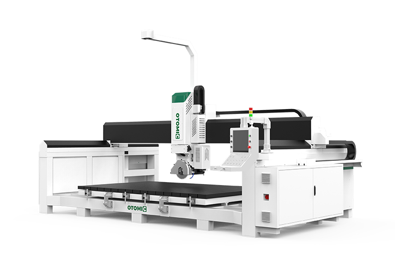 Infrared 4 Axis CNC Marble and Granite Bridge Saw Machine with Water Cooling Spindle for Sale