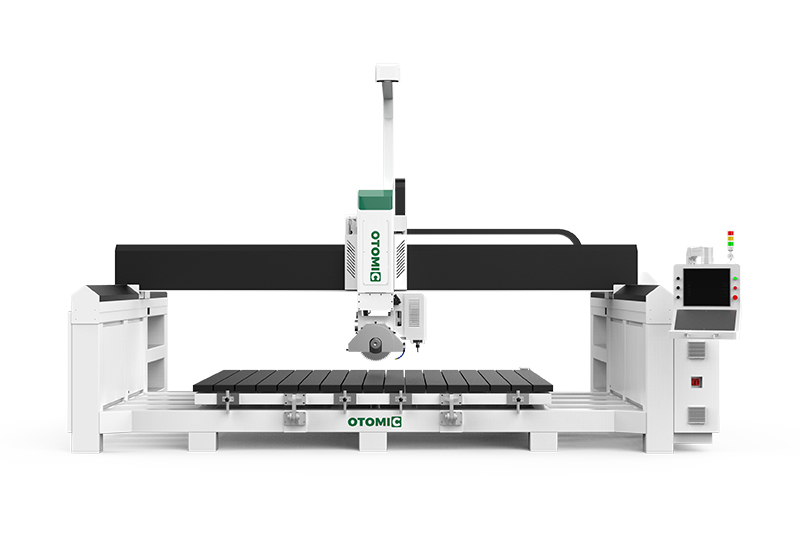 Infrared 4 Axis CNC Marble and Granite Bridge Saw Machine with Water Cooling Spindle for Sale