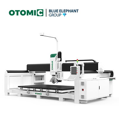 Infrared 4 Axis CNC Marble and Granite Bridge Saw Machine with Water Cooling Spindle for Sale