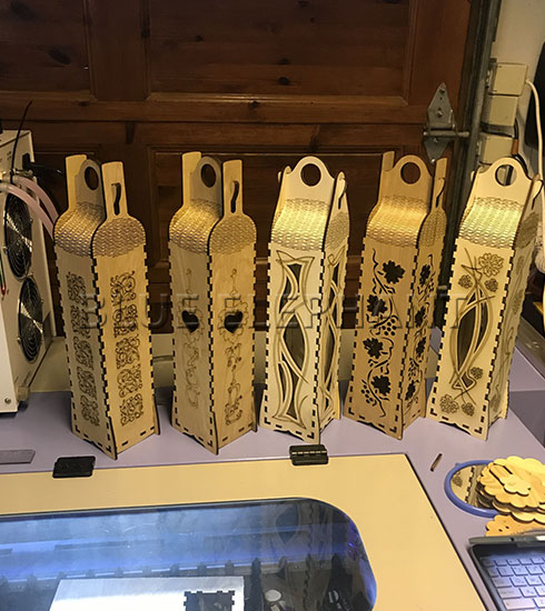 co2 laser cutter sample
