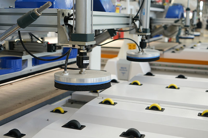 Labeling,CNC Drilling and Cutting Production Line Part