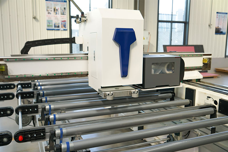 Labeling,CNC Drilling and Cutting Production Line Part