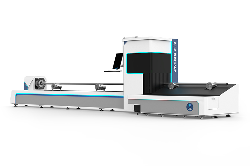 Industrial Metal Tube Laser Cutting Machine CNC Laser Pipe Cutter At Affordable Cost