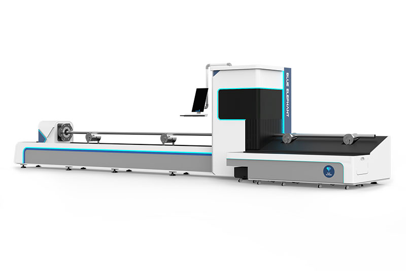 Industrial Metal Tube Laser Cutting Machine CNC Laser Pipe Cutter At Affordable Cost