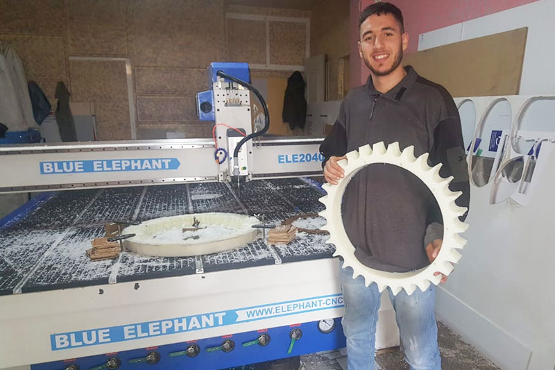Very Handsome Morocco Customer Sent Us Feedback