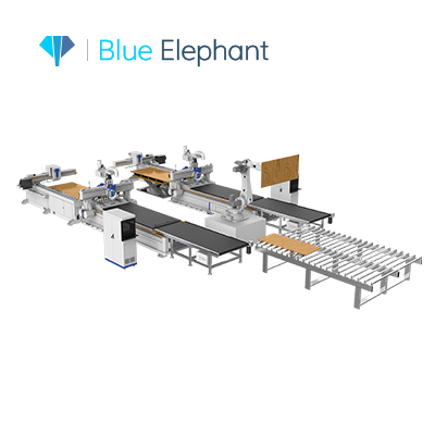 Nesting CNC Machine Cell Furniture Cutting Production Line