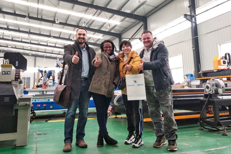 New Customers From Hungary—Plasma Cutting Machine