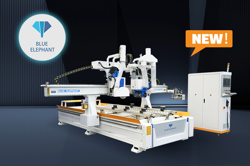 New Product: Multifunctional Wood Door CNC Machining Center for Sale