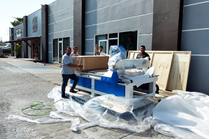 Blue Elephant 1325 CNC Machine Was Shipped to Our Panama Customer