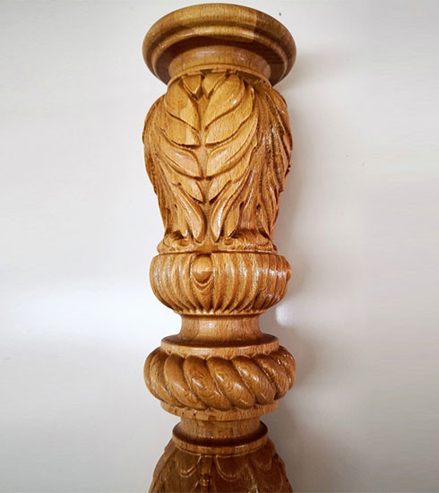 rotary axis cnc router sample