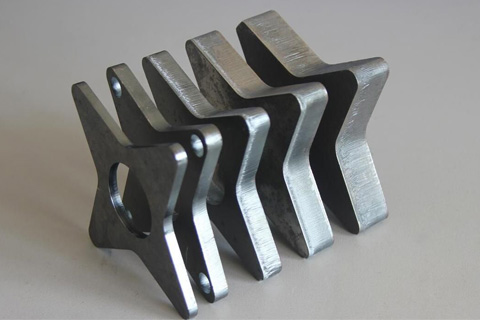 fiber laser cutter sample