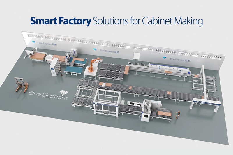 Intelligent Factory Whole House Panel Furniture Production Line Solution