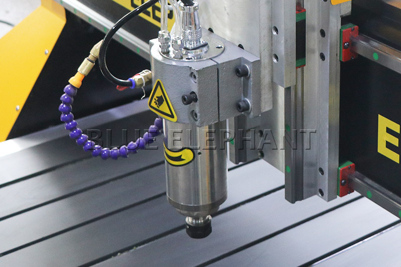 What are the causes of damage to the CNC wood router spindle
