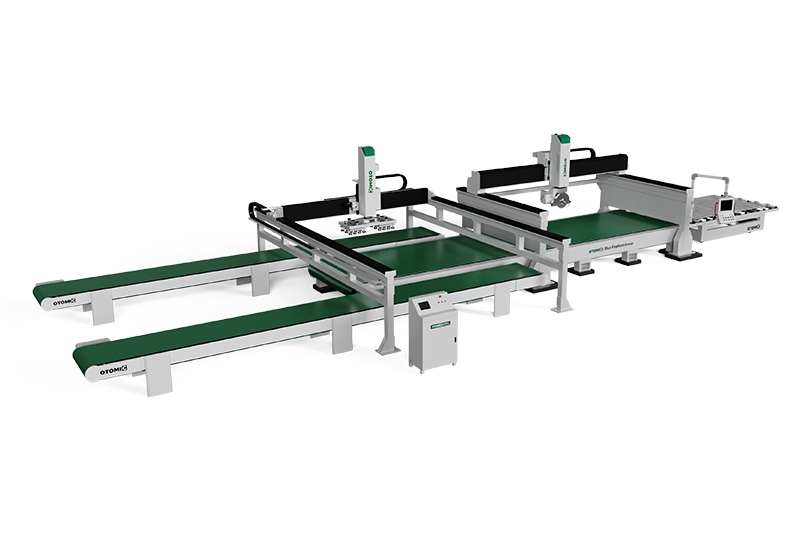 Automatic 5 Axis CNC Bridge Saw Machine Quartz Slab Production Line for Stone Cutting and Polishing