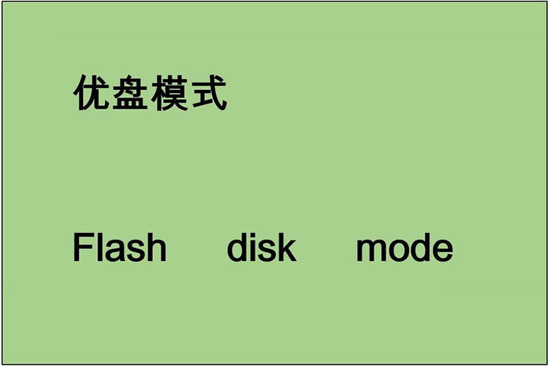 If your DSP handle cannot copy file from u-disk to inside memory