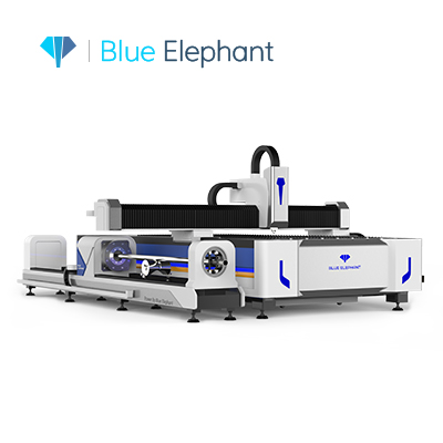 Dual Purpose Sheet and Tube Laser Cutting Machine Fiber Laser Cutter for Steel, Aluminum, Titanium, Copper