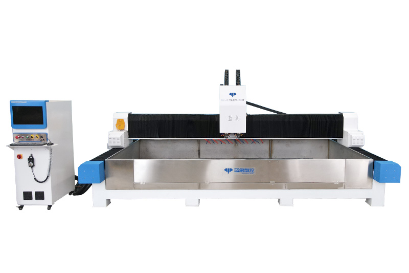 Two-process Countertop CNC Stone Machining Center for Granite Cutting and Polishing