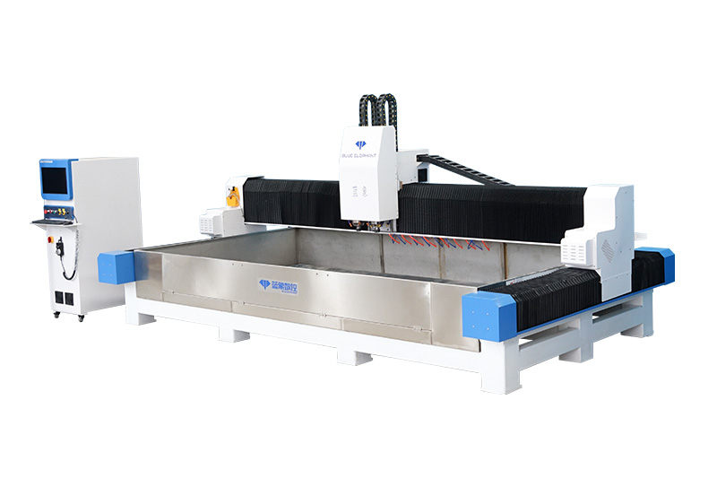Two-process Countertop CNC Stone Machining Center for Granite Cutting and Polishing