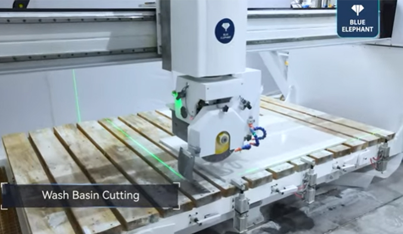 Wash Basin Cutting
