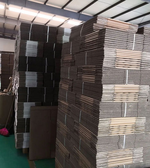 Corrugated box maker machine sample