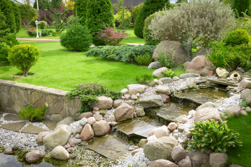 Garden and Landscaping Features Made by Stone CNC Machines